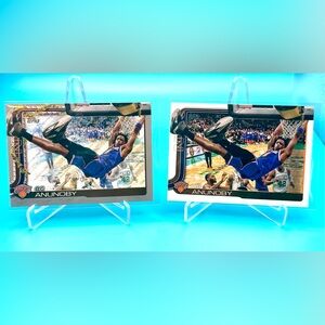 🔥OG Anunoby Lot! 🔥Topps Holiday Grey Glitter + Flagship Insert! 😮